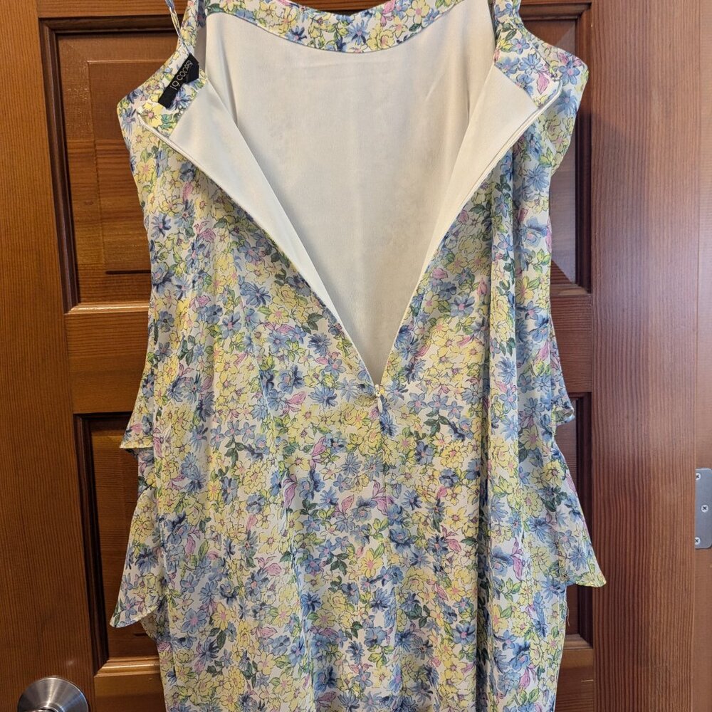 19 Cooper Button Front Ruffle Dress (New without tag) - Picture 7 of 7